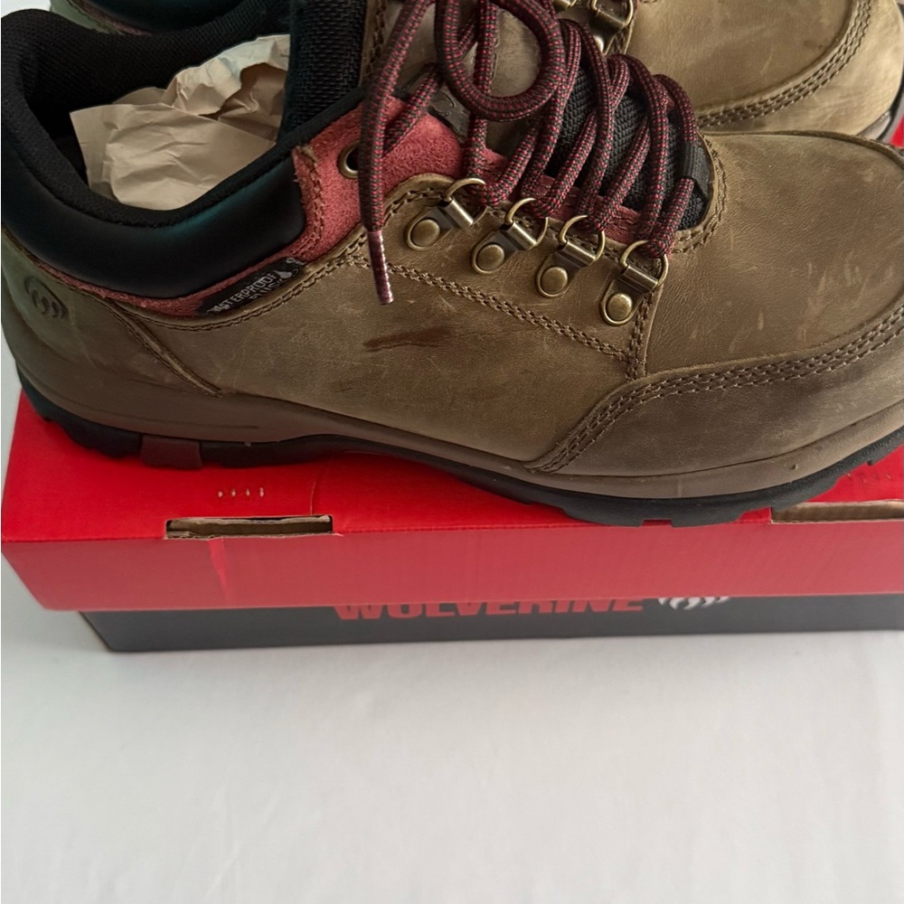 Wolverine Brown women’s‎ work shoes - Picture 3 of 8